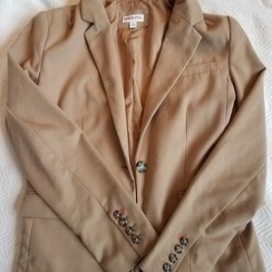 Tan blazer/suit jacket